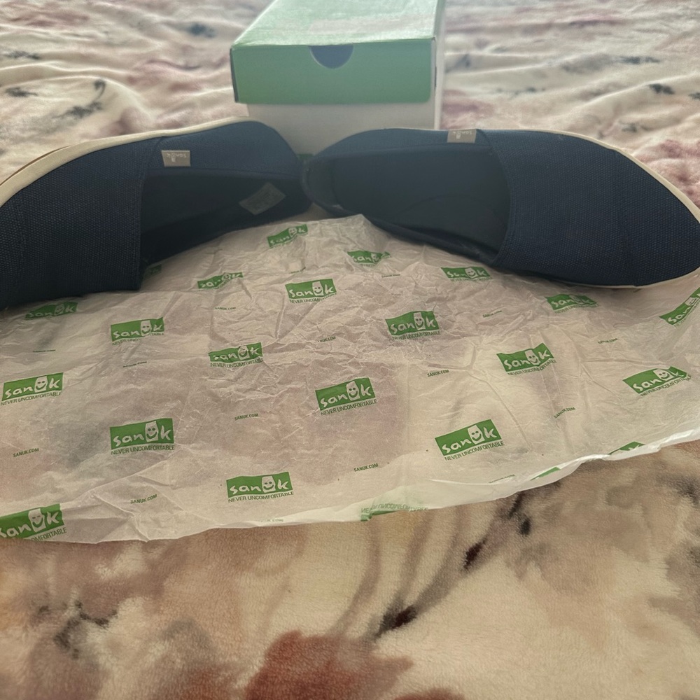 Sanuk comfortable Kats meow, blue